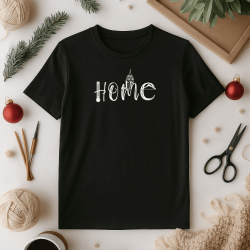 Футболка «Home» Чорна