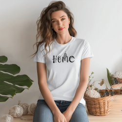 Футболка «Home» Біла