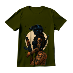 Футболка “Night Warrior” Хакі