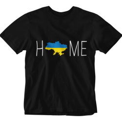 Футболка чоловіча 'HOME' чорна