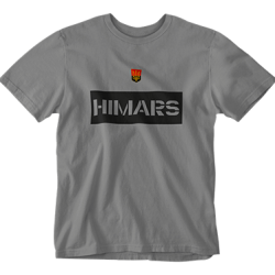Футболка чоловіча 'HIMARS' сіра