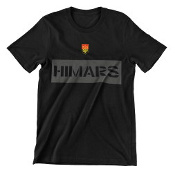 Футболка оверсайз 'HIMARS' чорна