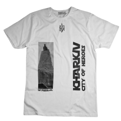 Футболка біла Kharkiv City Heroes