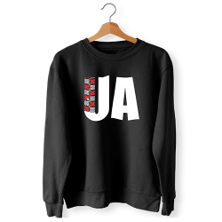 Світшот чорний «UA вишиванка»